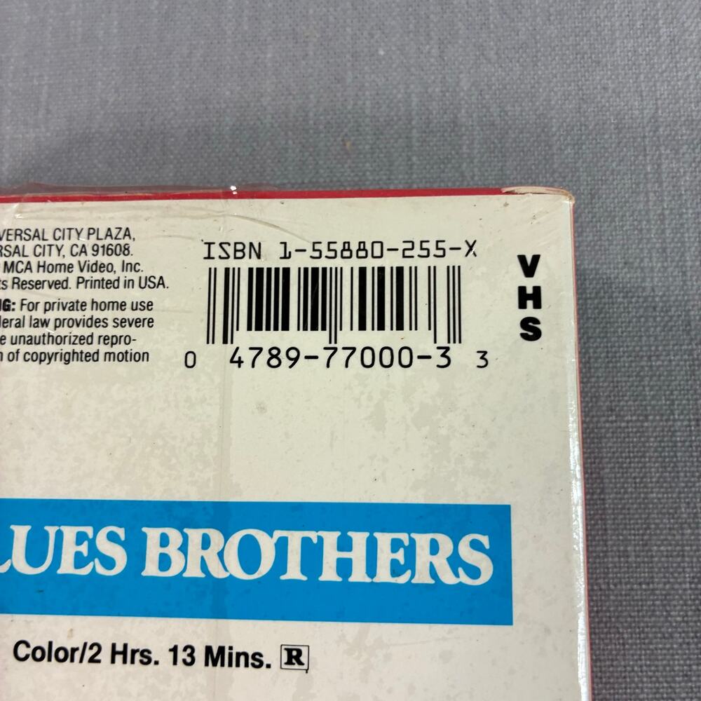 The Blues Brothers VHS Sealed New MCA Universal Dan Aykroyd John Belushi - Picture 5 of 6